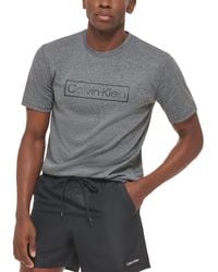 Calvin Klein - Standard Light Weight Quick Dry Short Sleeve 40+ Upf Protection - Lyst