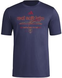 adidas - Standard Vintage World Pre-game Short Sleeve T-shirt - Lyst