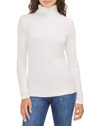 Three Dots - Mock Neck Top - Lyst