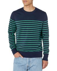Brooks Brothers - Nautical Stripe Terry Crewneck Sweater - Lyst