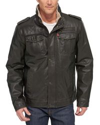 levis leather jacket price