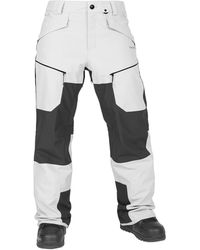 Volcom - Stone Mica 20k Pant Cloud Grey S5 M - Lyst