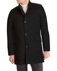 Kenneth Cole - New York Water Resistant Wool Jacket - Lyst