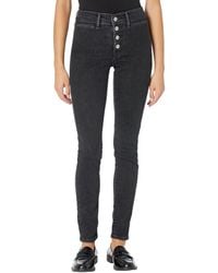 Levi's Exposed Button Mom Jean in Blue | Lyst