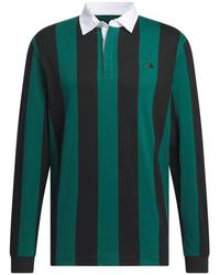 adidas - Go-to Long Sleeve Rugby Polo Shirt - Lyst