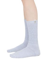 UGG - Rib-knit Slouchy Crew Socks - Lyst