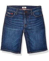 tommy hilfiger denim shorts ladies