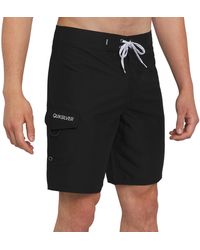 Quiksilver - Swimwear Regular Fit Fixed Waist Upf 50 Quick Dry Board Shorts - Lyst