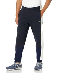 Lacoste - Regular Fit Color Blocked Joggers - Lyst