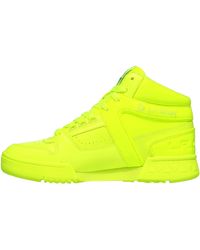 Skechers Street L.a. Gear-vibrant History Trainer - Yellow