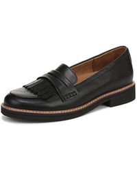 Naturalizer - Pacey Loafer Black Smooth 7 M - Lyst