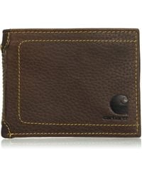 Carhartt - S' Leather Passcase Wallet - Lyst