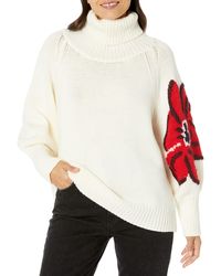Rebecca Taylor - Botanical Intarsia Turtleneck - Lyst