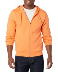 Lacoste S Sport Fleece Zip Up Hooded 