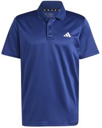 adidas - Essentials Training Polo Shirt - Lyst