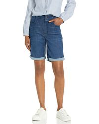 NYDJ - High Rise Short With Binding Detail - Lyst