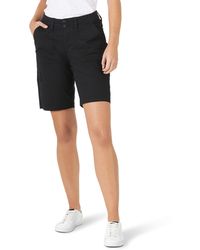 Lee Jeans - Missy Relaxed Fit Avey Knit Waist Cargo Bermuda Shorts - Lyst