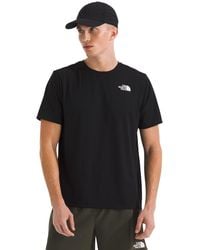 The North Face - 24/7 Short-sleeve Tee | Lightweight Athletic Shirt With Flashdry Technology & Heat Transfer Logo Tnf Black - Lyst