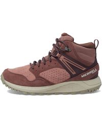 Merrell - Wildwood Mid Leather Waterproof Hiking Boot - Lyst