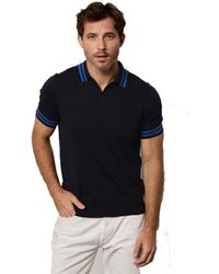 Velvet By Graham & Spencer - Hogan Short Sleeve Polo Shirt - Lyst