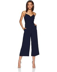 Trina Turk San Marino Culotte Jumpsuit - Blue