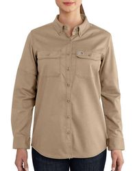 Carhartt - Flame-resistant Rugged Flex Twill Shirt - Lyst