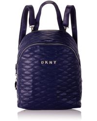 DKNY Quilted Softside Luggage - Blue