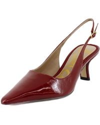Sam Edelman - Bianka Sling Pump Deep Scarlet 7.5 Medium - Lyst