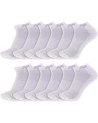 New Balance - Adult's And Performance Cushioned Low Cut Socks-6 Moisture Wicking - Lyst