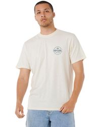 Rip Curl - Graphic Short Sleeve Crew Neck T-shirt - Lyst