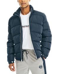 Nautica - Competition Sustainably Crafted Tempasphere Bomber Jacket - Lyst