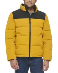 Levi's Arctic Cloth Retro Bubble Puffer Jacket in Red for Men | Lyst