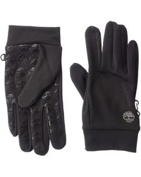 Timberland Soft Shell Glove With Palm Grip - Black