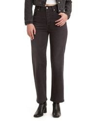 Levi's - Levi'S(R) Ribcage Straight Ankle ( Rinse) Jeans - Lyst