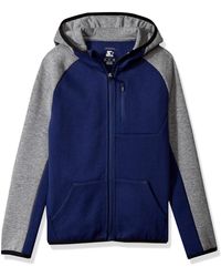 Exclusive Starter Boys Double Knit Colorblocked Zip-Up Hoodie