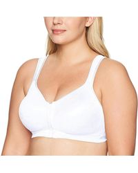 Playtex - 18 Hour Front Close Wirefree Back Support Posture Full Coverage Use525 Bra - Lyst