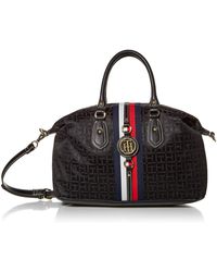 tommy hilfiger handbag jaden satchel