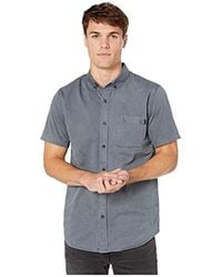 Rip Curl Mens Two Cans Short Sleeve Button Up Shirt