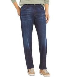 7 For All Mankind - Austyn Relaxed Fit Mid Rise Straight Leg Jeans - Lyst