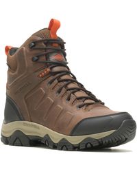 Merrell - Phaserbound 2 Mid Waterproof Slip Resistant Construction Boot - Lyst