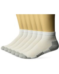 Amazon Essentials Sokken Voor 6-pack Peperformance Katoen Gewatteerde Atletische Enkelsokken,kleur: Wit,shoe