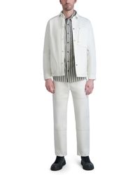 Karl Lagerfeld - Paris Contrast Stitching Carpenter Denim Pant - Lyst