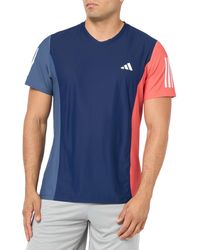 adidas - Own The Run Colorblock T-shirt - Lyst