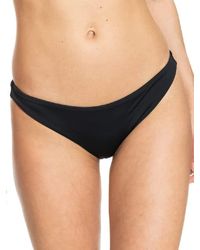 Roxy - Standard Beach Classics Cheeky Bikini Bottom - Lyst