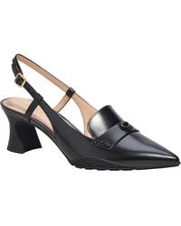 COACH - Nikola Leather Hybrid Slingback Pump - Lyst