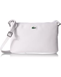 Lacoste - L.12.12 Concept Flat Crossover Bag - Lyst