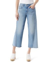 Jessica Simpson - Melody High Rise Wide Leg Crop Standard - Lyst