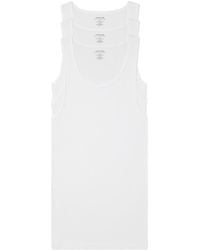 Calvin Klein - Shirt Packs 1 Black / 1 White / 1 Grey Heather - Tank - Lyst
