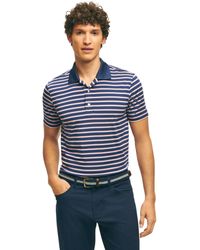 Brooks Brothers - Regular Fit Performance Stretch Short Sleeve Golf Polo Shirt - Lyst