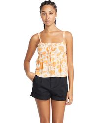 Volcom - Stone Of Biscay Cami Top - Lyst